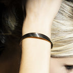 Bracelet "Trio D'Or" Or Tricolore 375/1000 - Or Tricolore 375/1000