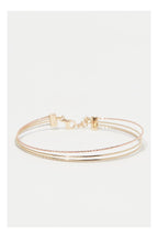 Bracelet "Raymond " Or Tricolore 375/1000