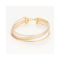 Bracelet " Fabiola" Or Tricolore 375/1000