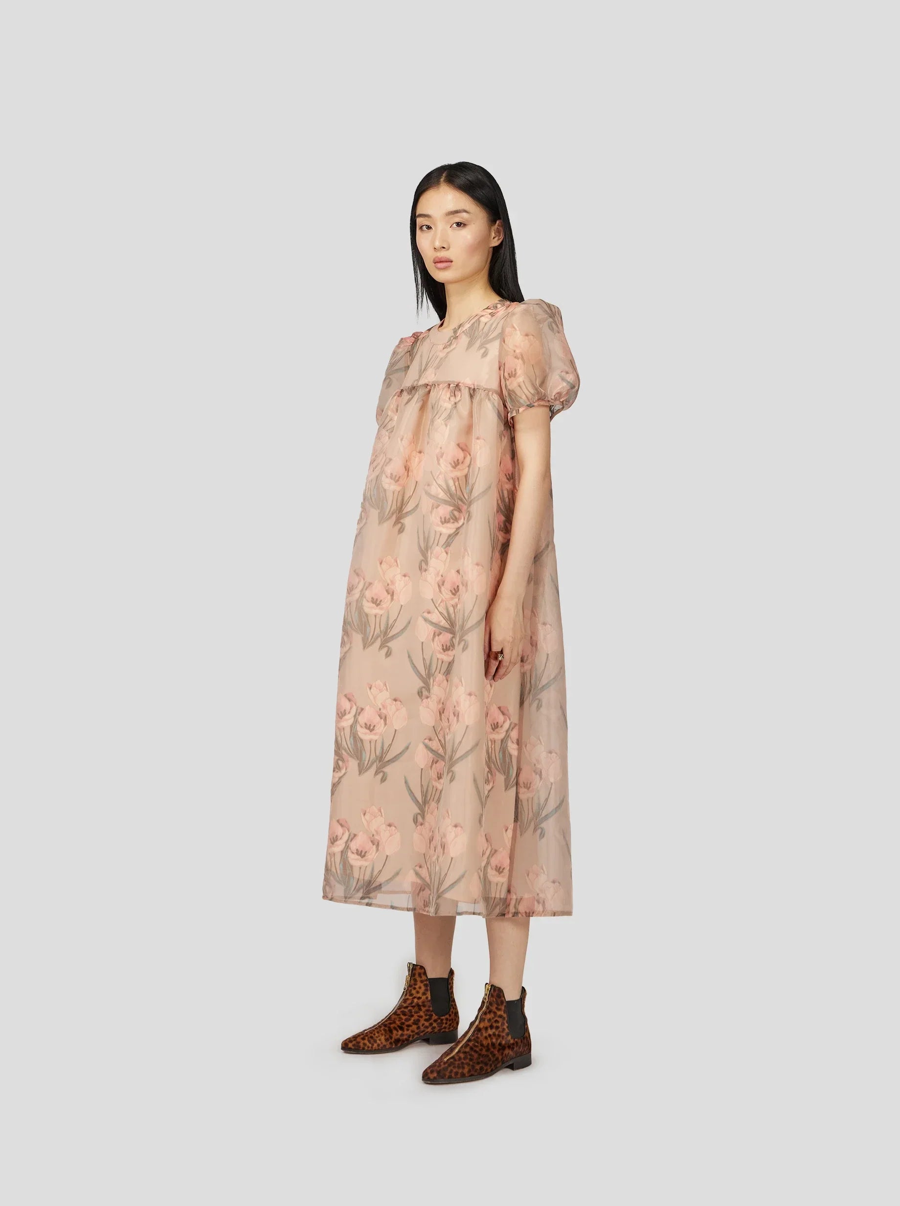Robe Gaya En Organza Umé