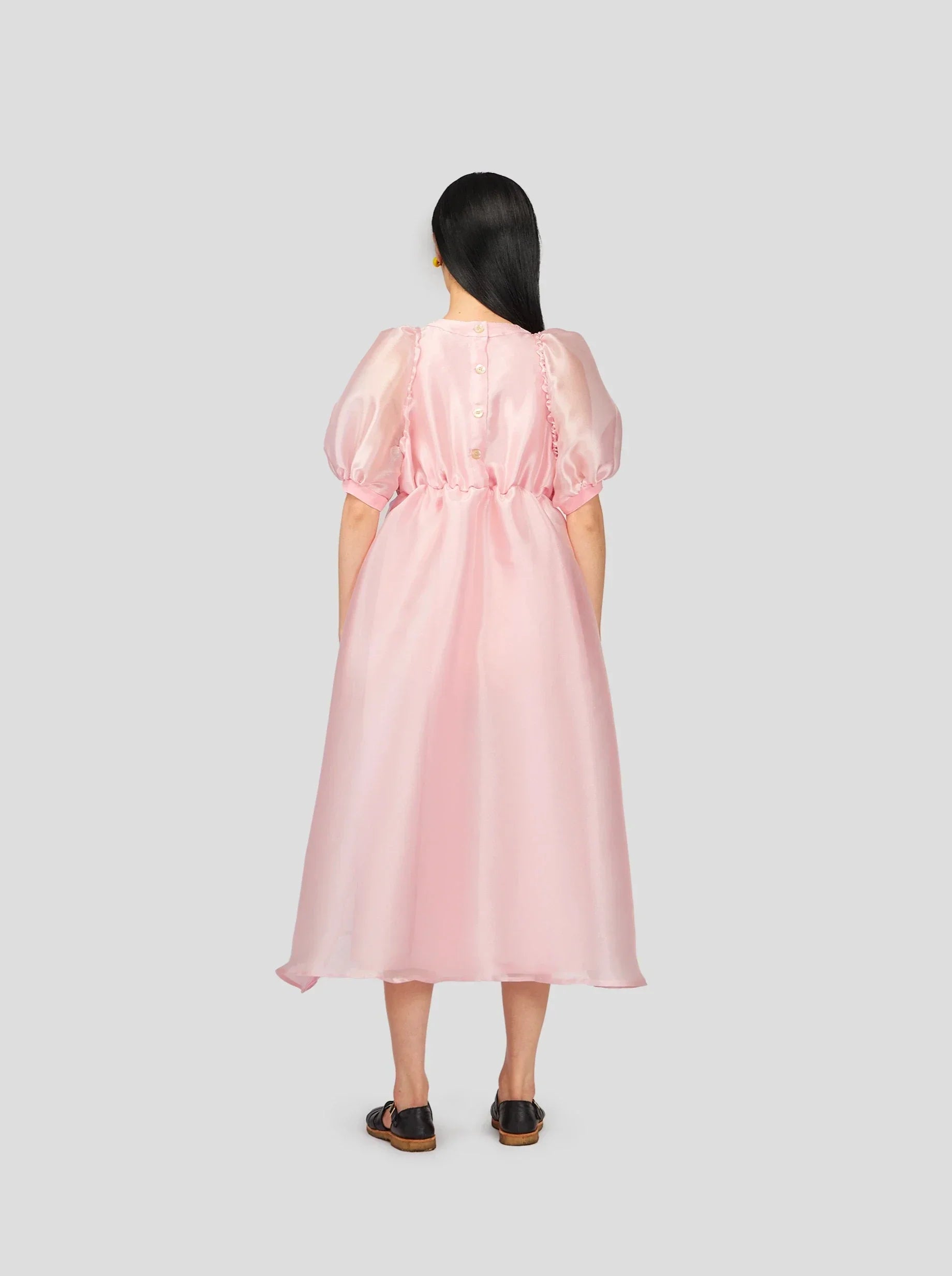 Robe Martha In Pink Moon Organza