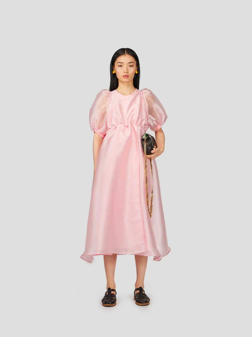 Robe Martha In Pink Moon Organza