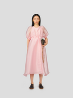 Robe Martha In Pink Moon Organza