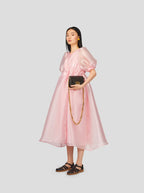 Robe Martha In Pink Moon Organza