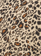 Robe Dries En Imprimé Léopard Soyeux