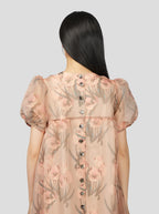Robe Gaya En Organza Umé
