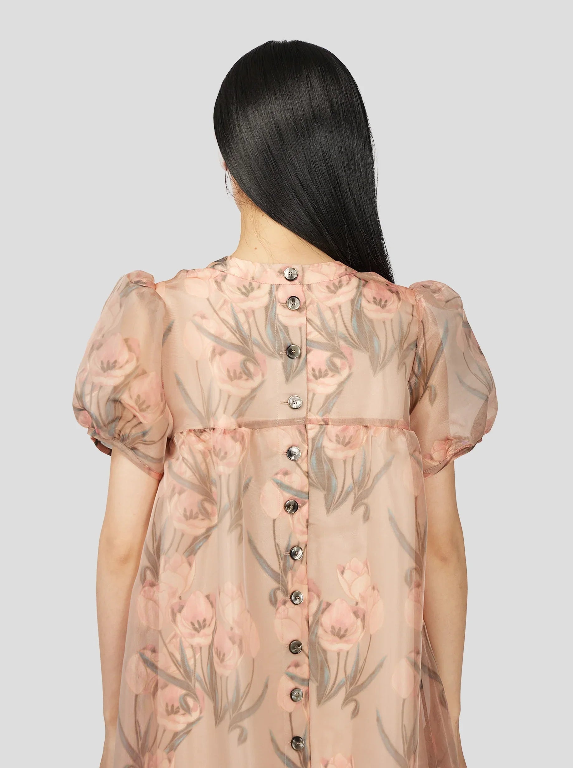 Robe Gaya En Organza Umé