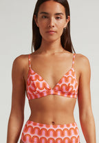 Haut De Bikini Sporty Groovy - Orange