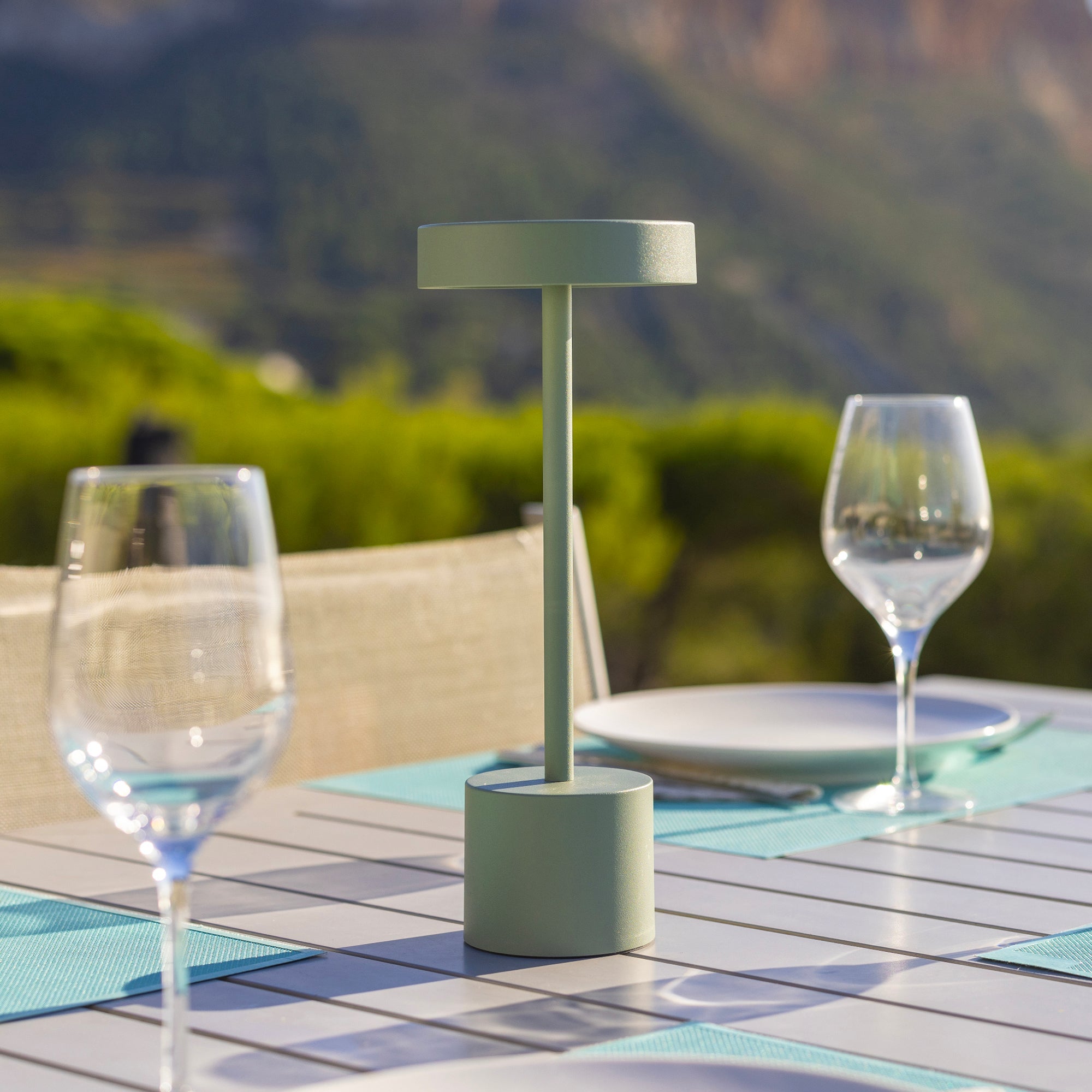 Lampe De Table Sans Fil - Roby Olive