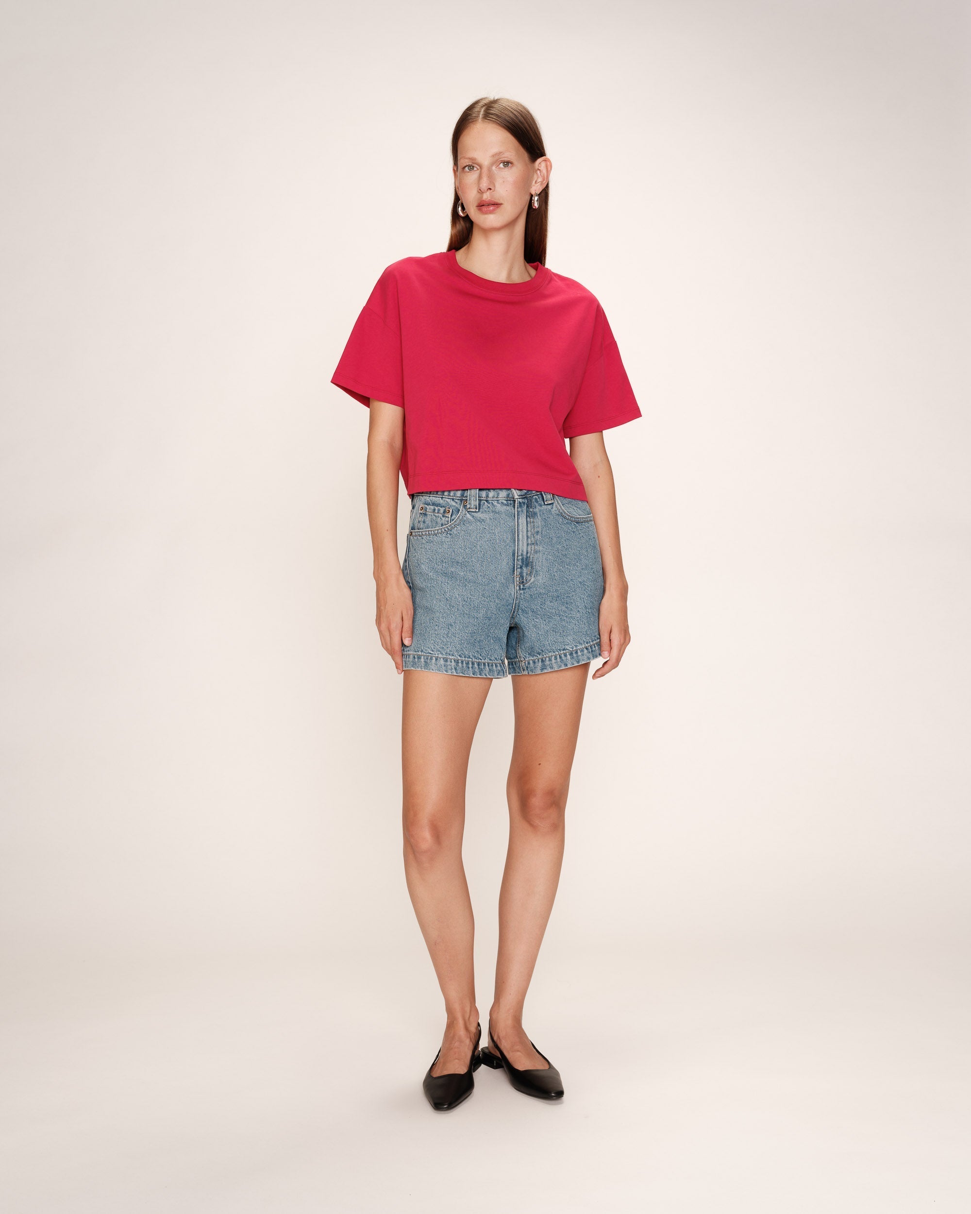 T-Shirt Rodin - Cerise