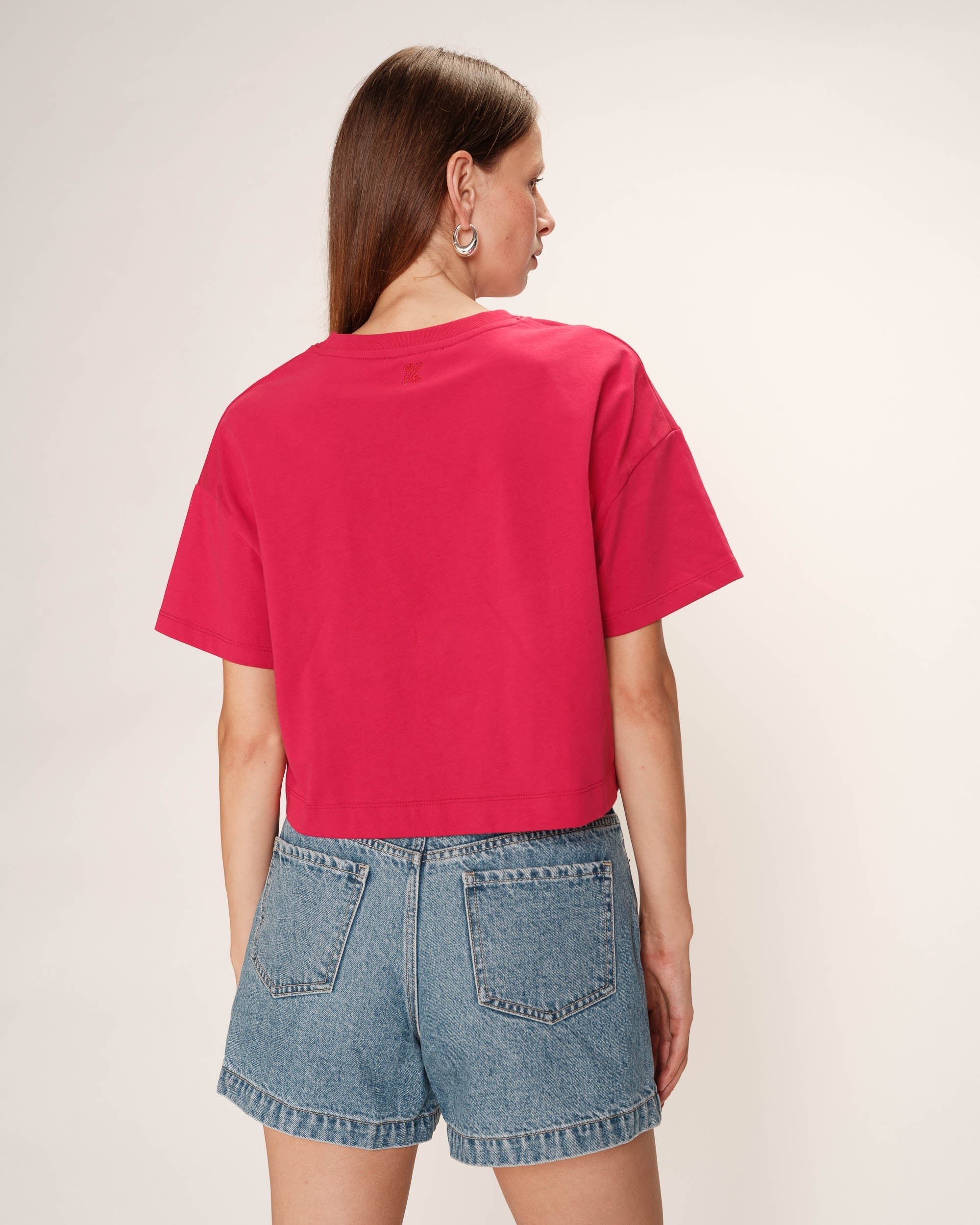 T-Shirt Rodin - Cerise
