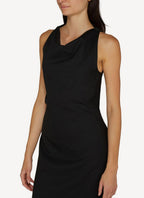 Rohe - Robe Longue Sans Manches À Dos Ouvert - Black - Femme