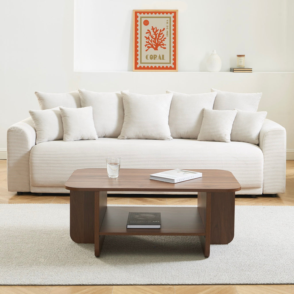 Rokia - Table Basse - Effet Noyer