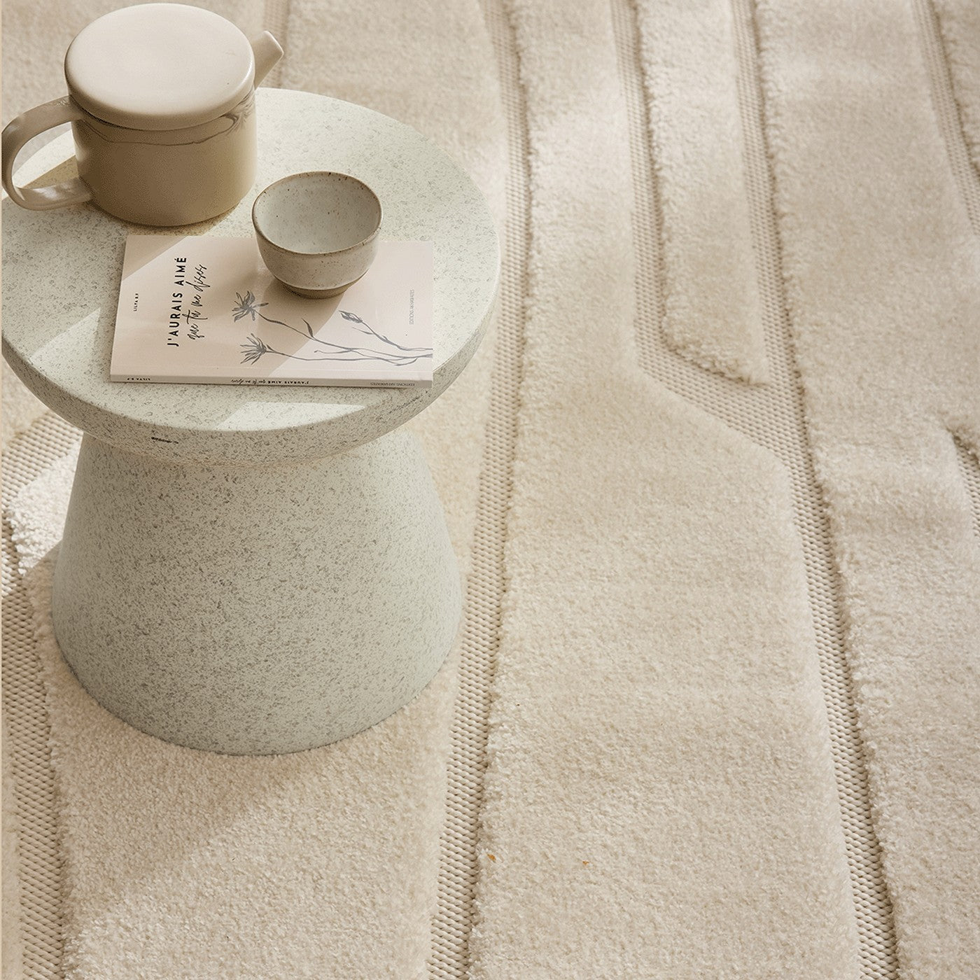 Tapis Romy - Crème - Intérieur