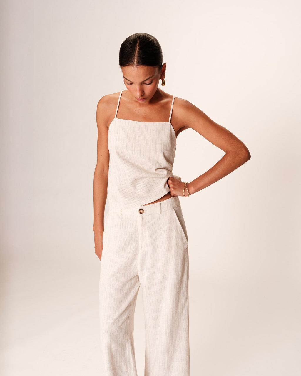 Pantalon Romain - Beige