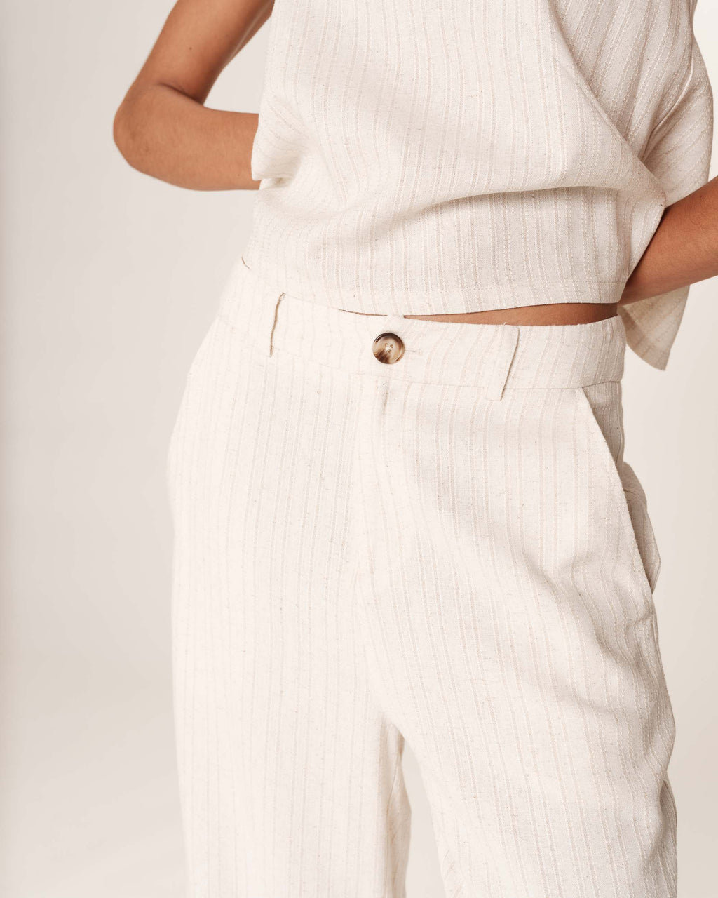Pantalon Romain - Beige