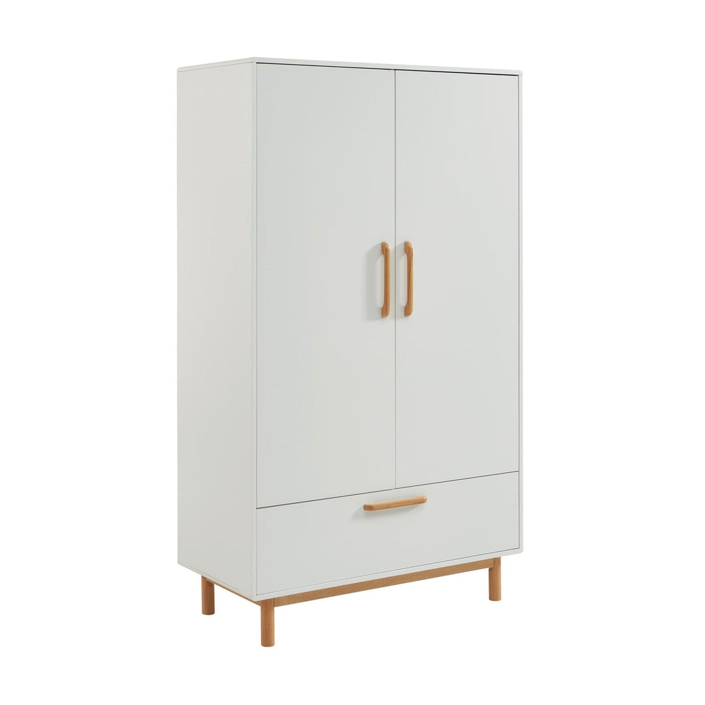 Rome - Armoire Enfant 2 Portes - Blanc