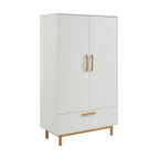 Rome - Armoire Enfant 2 Portes - Blanc