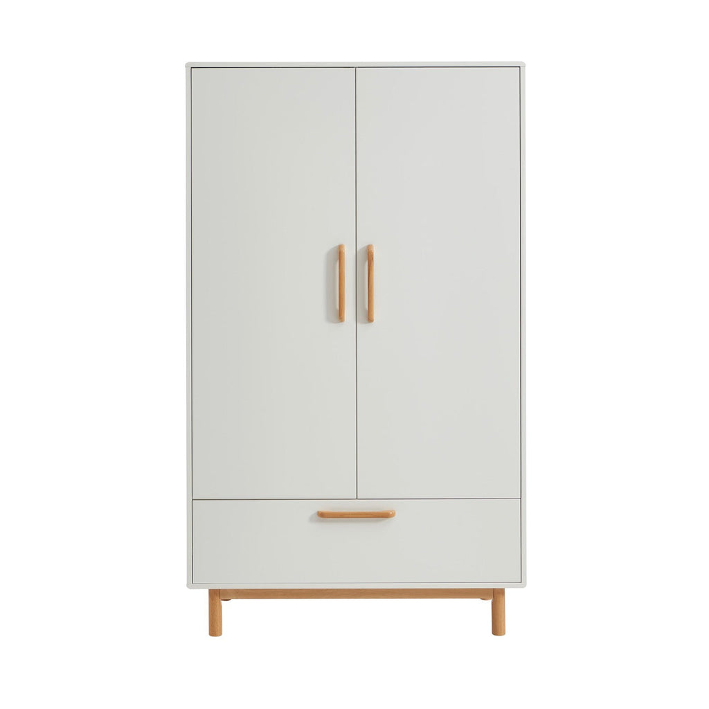 Rome - Armoire Enfant 2 Portes - Blanc