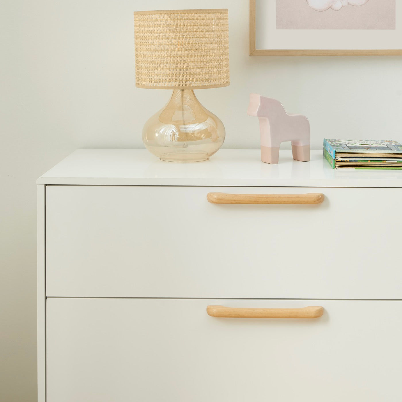 Rome - Commode Enfant 3 Tiroirs - Blanc