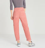 Reiko - Jean Baggy Romie Velvet H23 - Pink Mist - Femme