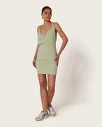 Robe Rosanna - Green Pear