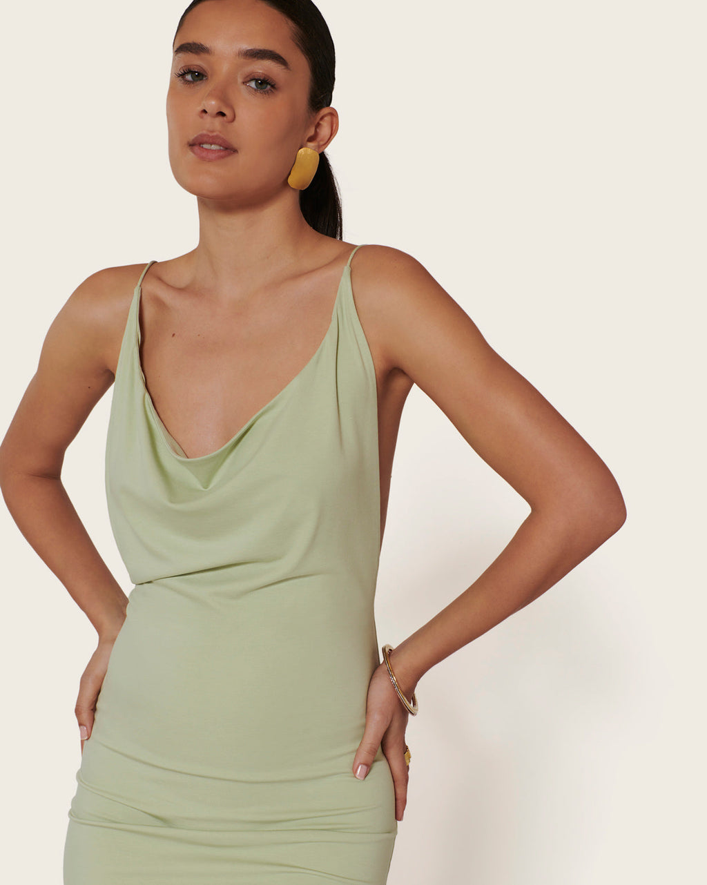 Robe Rosanna - Green Pear
