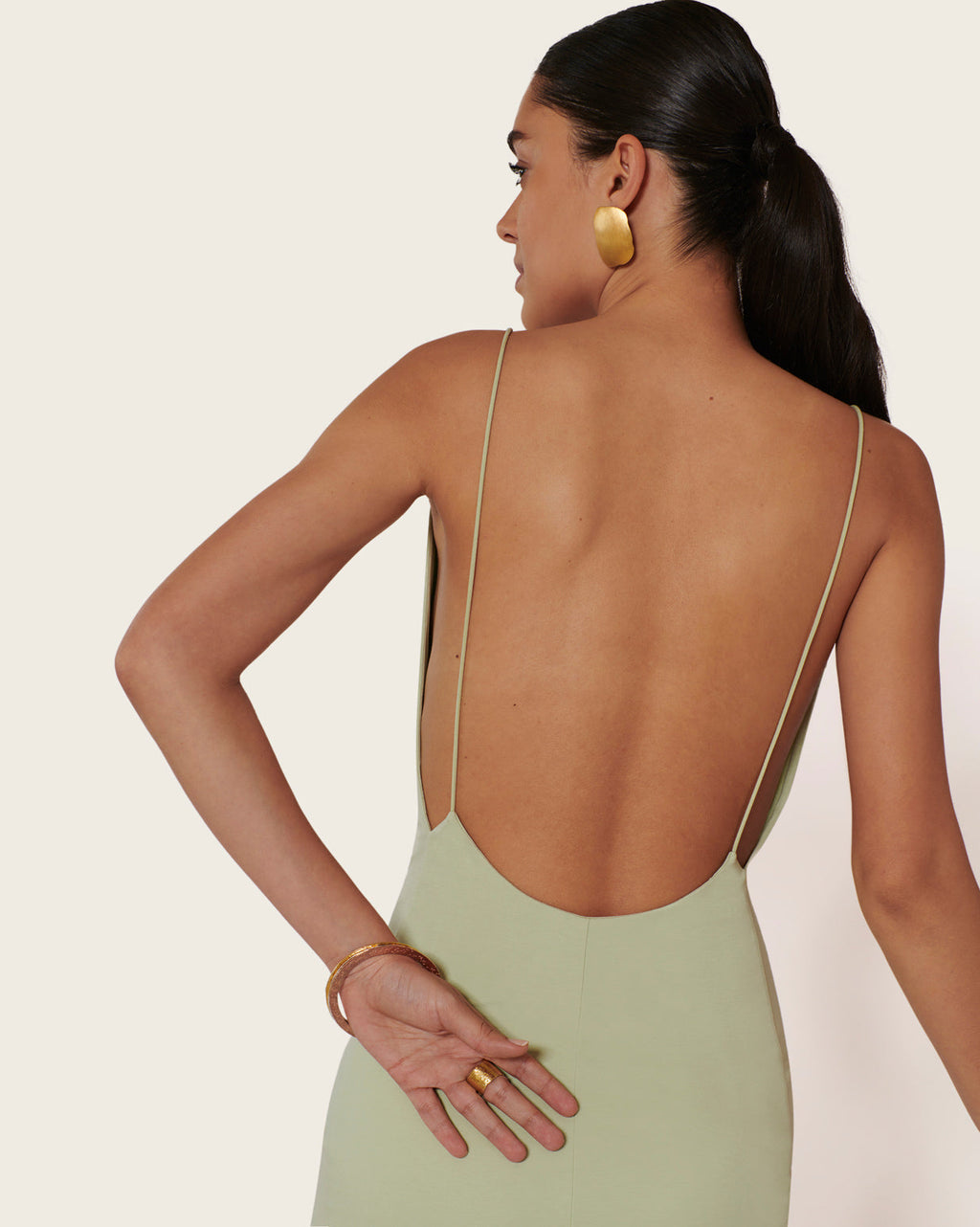 Robe Rosanna - Green Pear