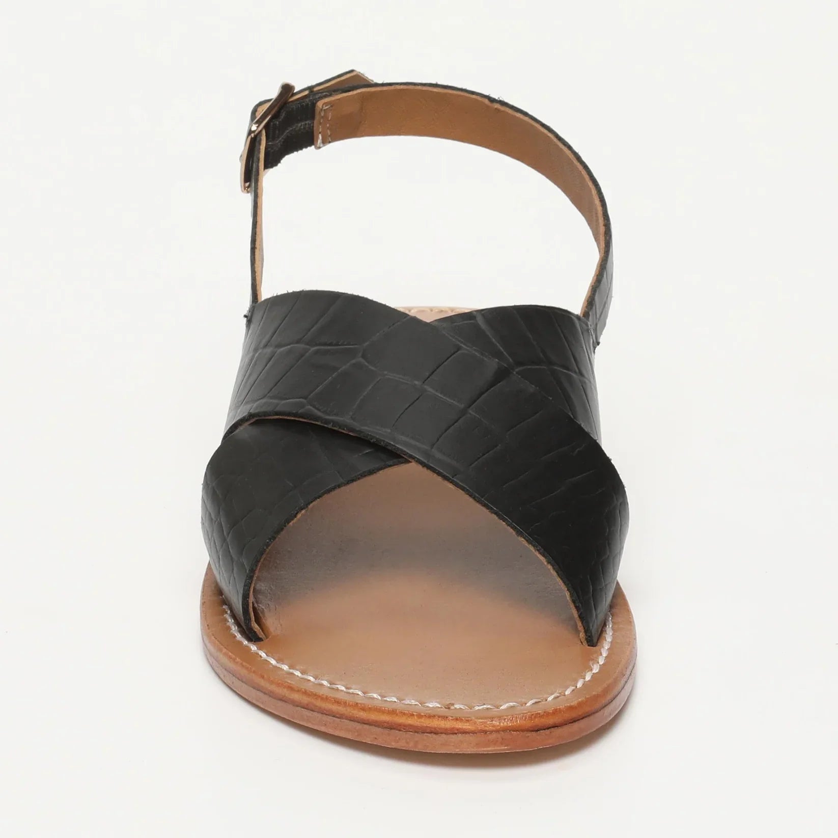 Sandales Rosedale - Croco Noir