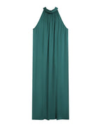 Robe Mi-Longue Rose - Emeraude