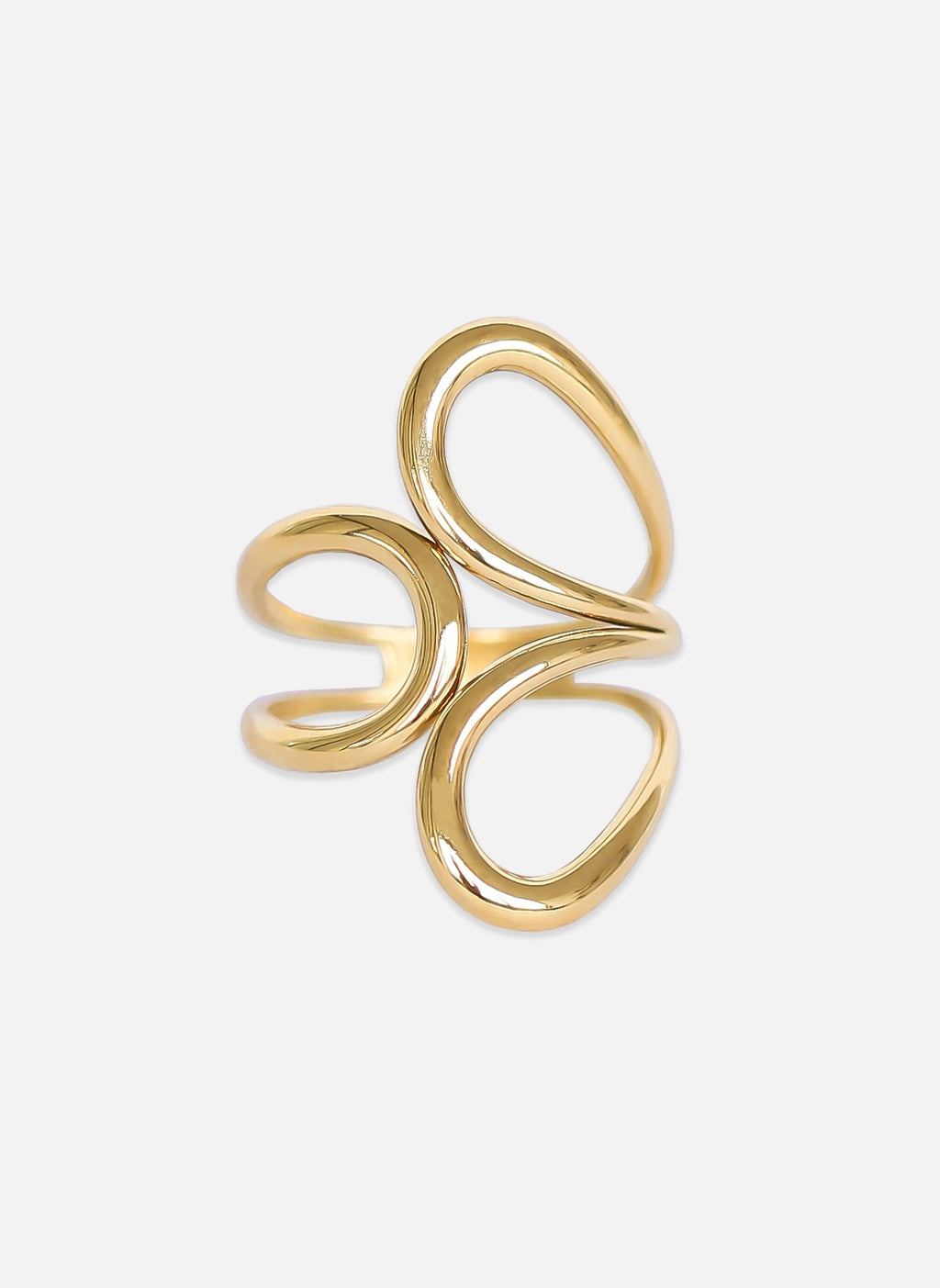 Bague Large Rose