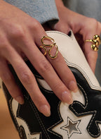 Bague Large Rose