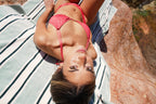 Haut De Bikini Rouge Tr - Rouge