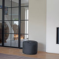 Pouf Round - 55x37x55cm - Black