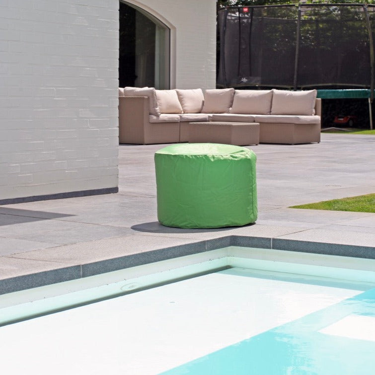 Pouf Round - 55x37x55cm - Vert