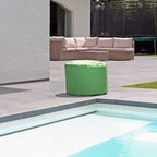 Pouf Round - 55x37x55cm - Vert