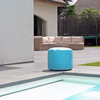Pouf Round - 55x37x55cm - Turquoise