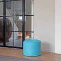 Pouf Round - 55x37x55cm - Turquoise
