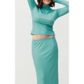 Tee-Shirt Ajusté Manches Longues - Jade - Femme