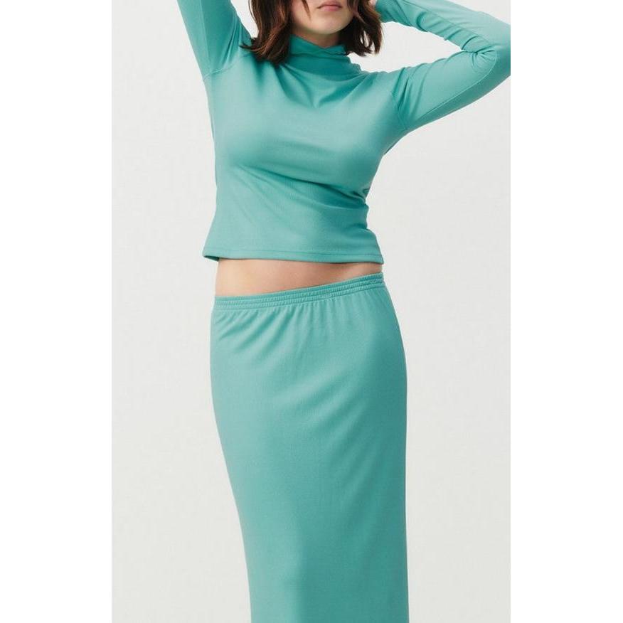 Jupe Longue Droite - Jade - Femme