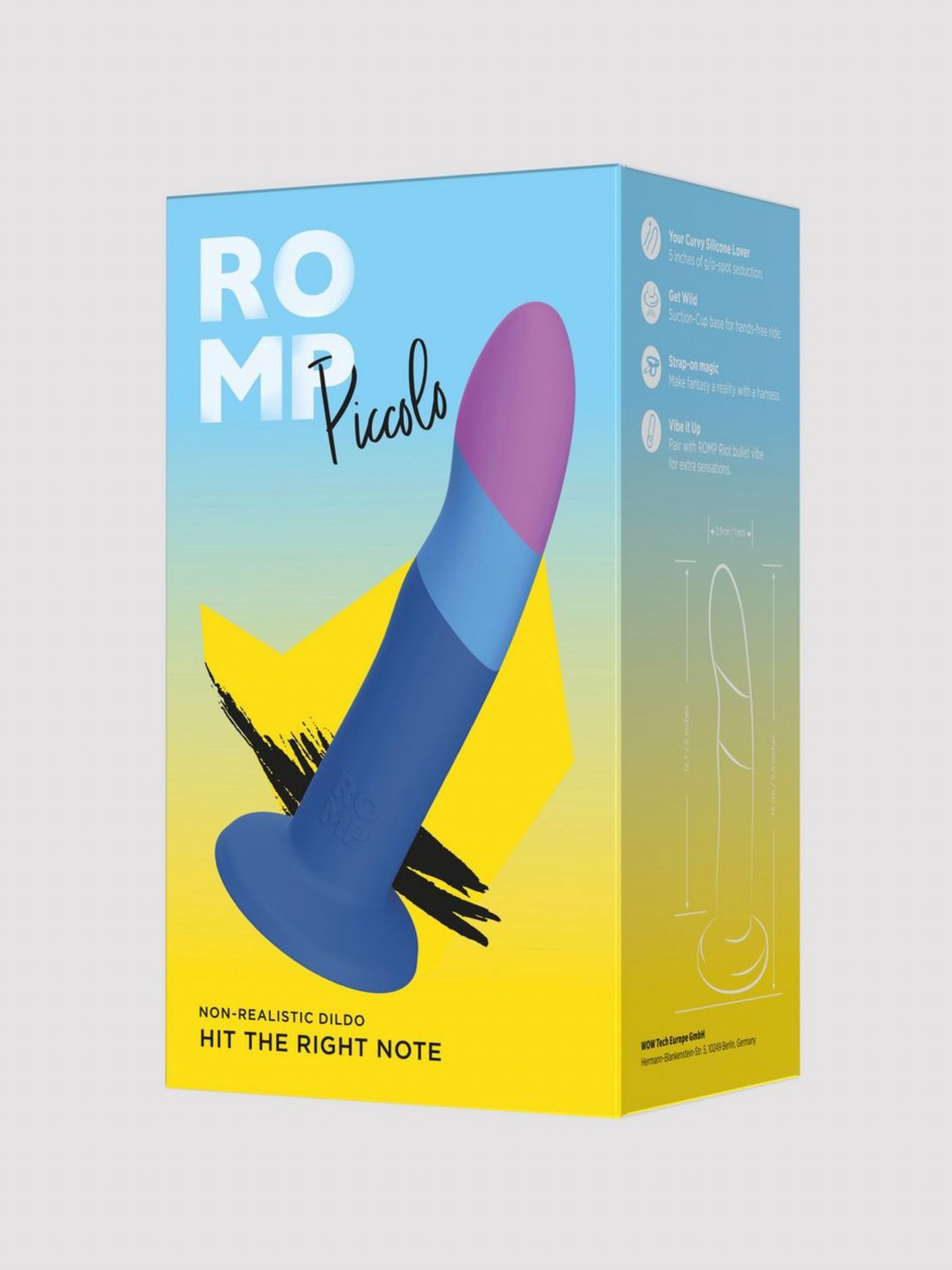 Dildo Ventouse Romp Piccolo