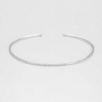 Bracelet "Divided Line Bangle" Diamants 0,07Ct/36 - Or Blanc