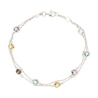 Bracelet "Colormix" Or Blanc 3,19Ct/7