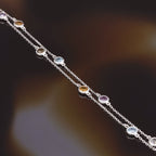Bracelet "Colormix" Or Blanc 3,19Ct/7