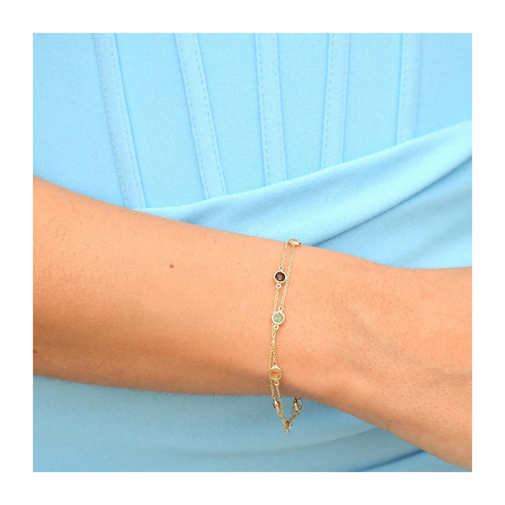 Bracelet "Colormix" 3,19Ct/7