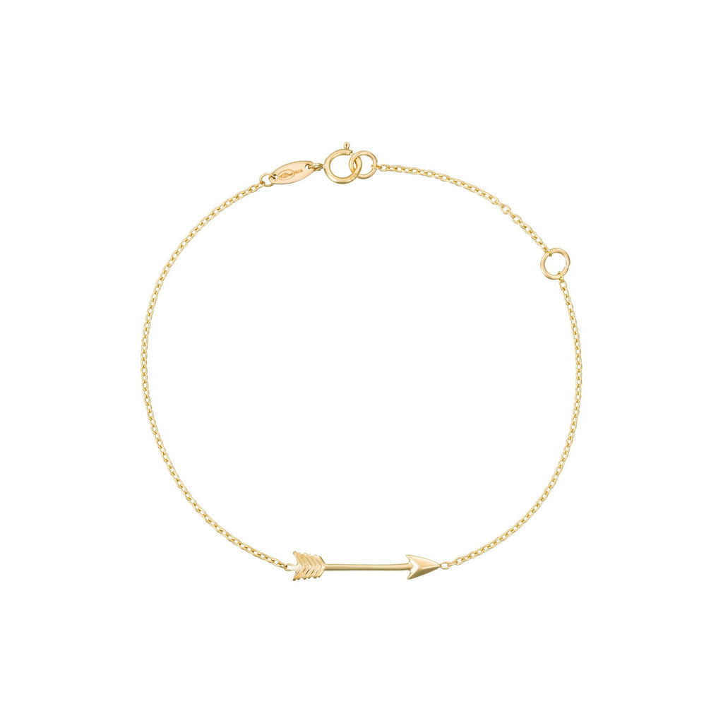 Bracelet "Fléchée" - Or Jaune 375/1000