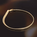 Bracelet Compact "Guaya" Or Jaune 375/1000