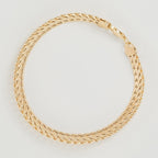 Bracelet Maille "Ares" Or Jaune 375/1000