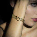 Bracelet "Maille Calera Fermoir Bouée" - Or Jaune 375/1000