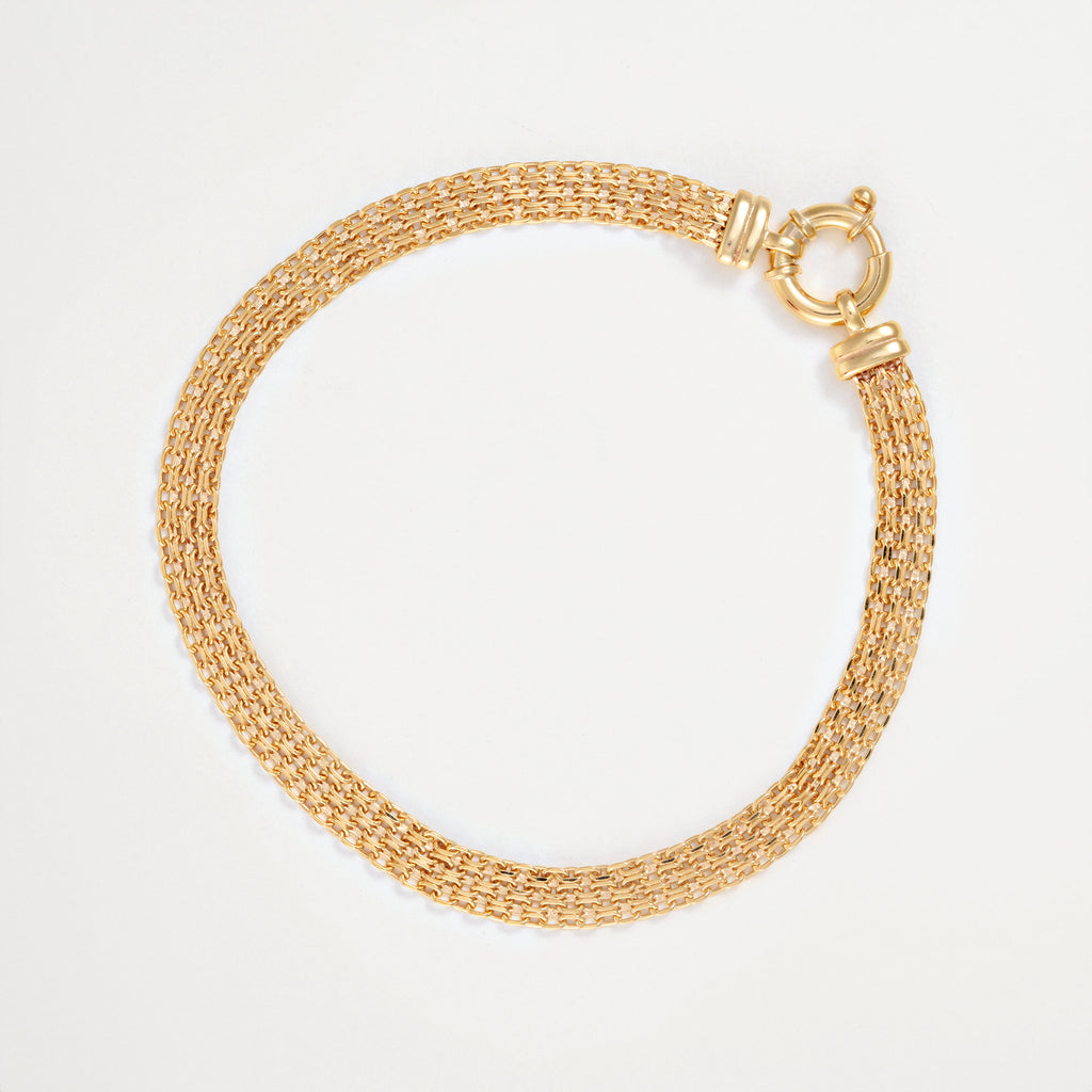 Bracelet "Ismène" - Or Jaune 375/1000